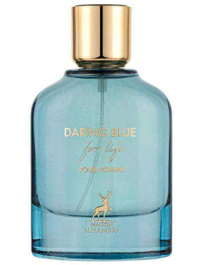 MAISON ALHAMBRA DARING BLUE FOR LIFE POUR HOMME 100ML
